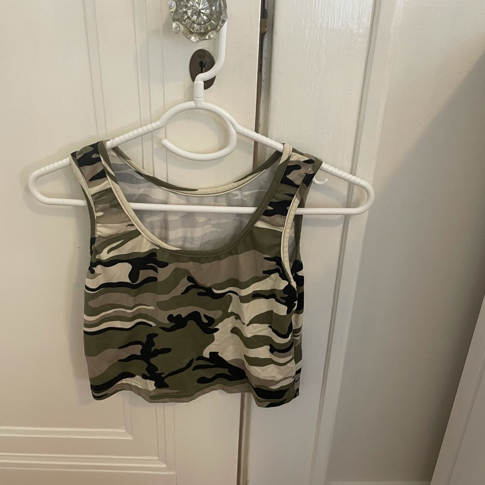 Camouflage Tank Top